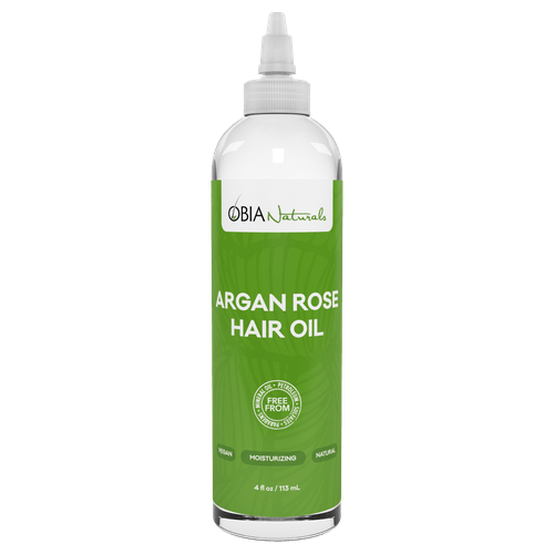 Obia Naturals - Argan Rose Hair Oil (4 oz.) - Nouri Pa Nati