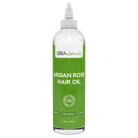 Obia Naturals - Argan Rose Hair Oil (4 oz.) - Nouri Pa Nati