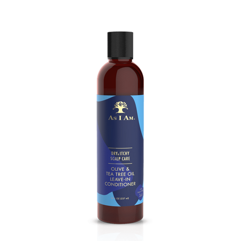 As I Am - Olive & Tea Tree Oil Leave-In Conditioner (8 oz.) - Nouri Pa Nati