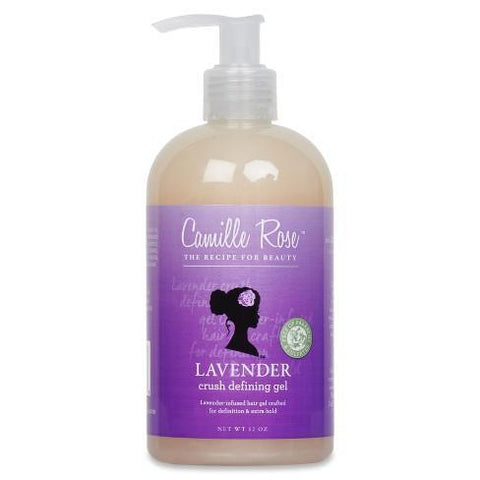 Camille Rose - Lavender Crush Defining Gel - Extra Hold (12 oz.) - Nouri Pa Nati