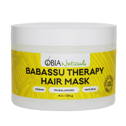 Obia Naturals - Babassu Therapy Hair Mask (8 oz.) - Nouri Pa Nati
