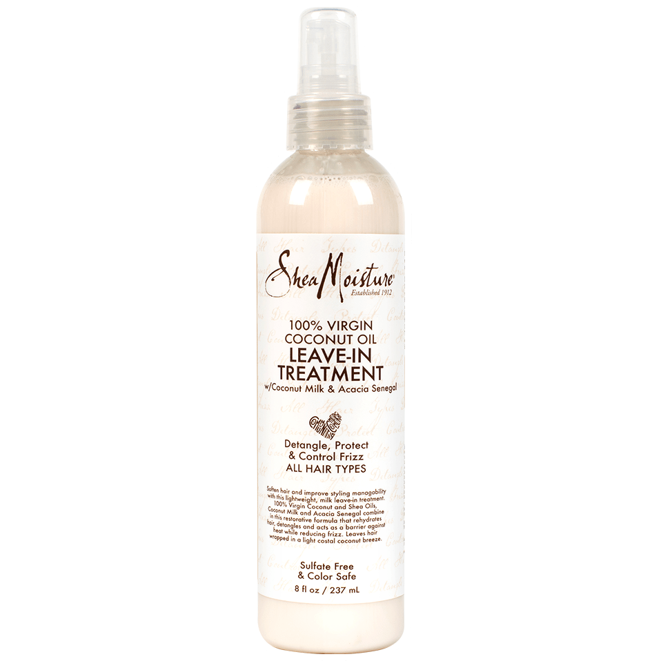 SheaMoisture - 100% Virgin Coconut Oil - Leave-In Treatment (8 oz.) - Nouri Pa Nati