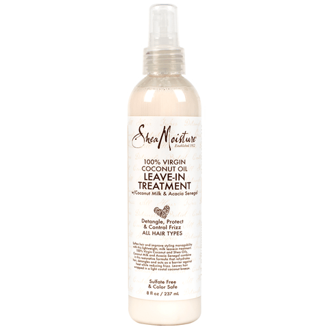 SheaMoisture - 100% Virgin Coconut Oil - Leave-In Treatment (8 oz.) - Nouri Pa Nati