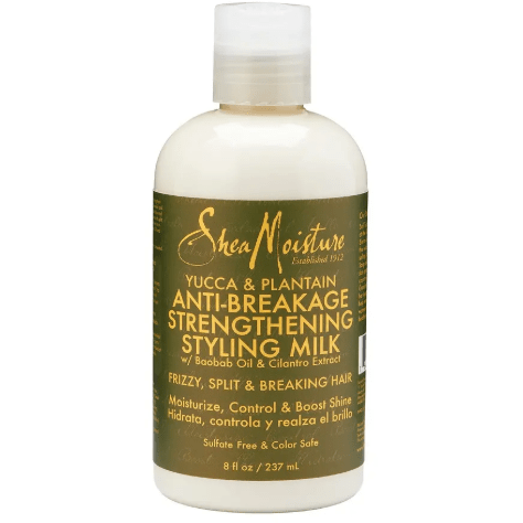 SheaMoisture - Yucca & Plantain - Anti-Breakage Strengthening Styling Milk (8 oz.) - Nouri Pa Nati