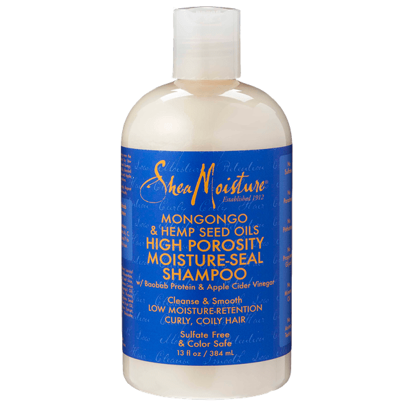 SheaMoisture - Mongongo & Hemp Seed Oils High Porosity - Shampoo (13 oz.) - Nouri Pa Nati