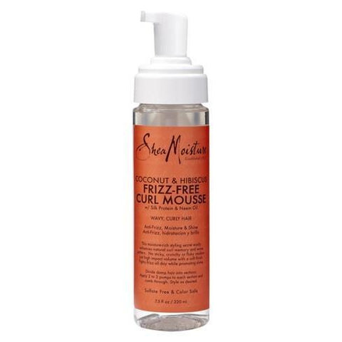 SheaMoisture - Coconut & Hibiscus - Frizz-Free Curl Mousse (7.5 oz.) - Nouri Pa Nati